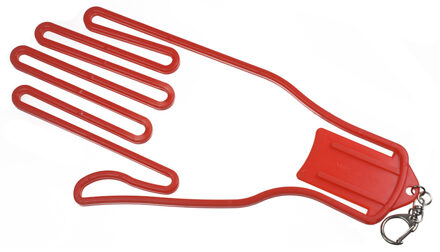 Draagbare Volwassenen Gym Tool Hanger Golf Handschoenen Rack Outdoor Sport Protector Duurzaam Brancard Drogen Frame Accessoire Gear Keeper Rood