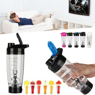 Draagbare Vortex Elektrische Protein Shaker Mixer Fles Afneembare Cup