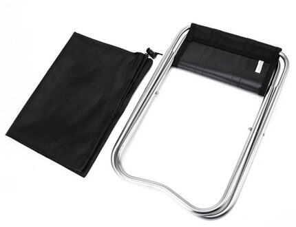 Draagbare Vouwen Camping Stoel Met Opbergtas Opvouwbare Kruk Aluminium Oxford Black Seat Outdoor Vissen & Wandelen Reizen Bbq