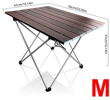 Draagbare Vouwen Camping Tafel Met Opbergtas, Aluminium Camping Tafel Voor Outdoor Camping Picknick Bbq Strand En Vissen 01