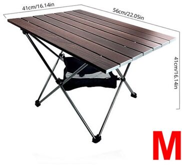Draagbare Vouwen Camping Tafel Met Opbergtas, Aluminium Camping Tafel Voor Outdoor Camping Picknick Bbq Strand En Vissen 02