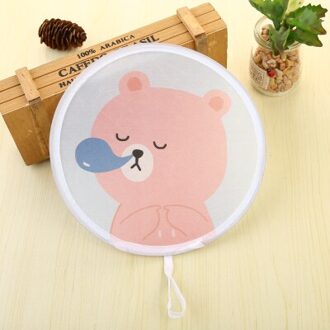 Draagbare Vouwen Fan Ronde Doek Pocket Fan Reizen Souvenir Doek Tas Bruiloft Gunsten en Pocket Fan hand fans nee handvat 01