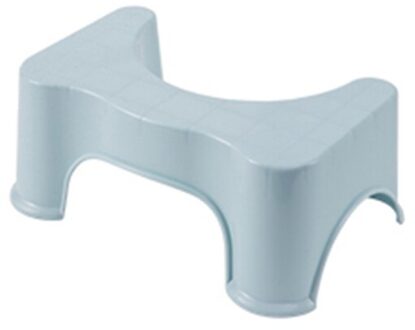 Draagbare Vouwen Krukje Duurzaam Voor Volwassenen Kinderen Home Reizen Non Slip Veilig Comfortabele Pp Zware Multifunctionele Stoel licht blauw