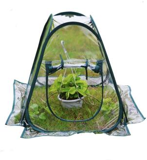 Draagbare Vouwen Mini Transparante Tuin Plant Bloem Cover Tent Mini Kassen Pvc Warme Kamer Tuin Kas
