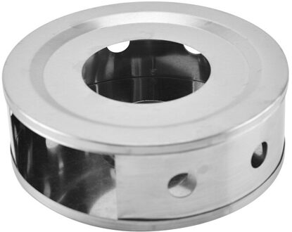 Draagbare Warmer Thee Houder Duurzaam Rvs Kaars Warmer Thee Licht Houder Trivets Koffie Warmer Theepot Verwarming Base