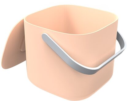 Draagbare Wasmachine Ultrasone Bubble Mini Draagbare Reizen Service Wasmachine Fruit Cleaner 66CY Roze