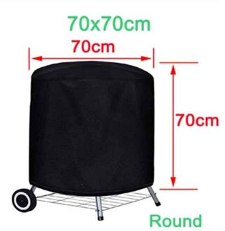 Draagbare Waterdichte Bbq Grill Barbeque Cover Outdoor Regen Voor Gas Houtskool Elektrische Barbeque Cover Home Keuken Benodigdheden 70x70cm