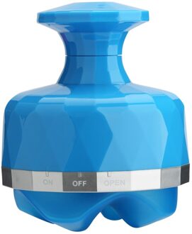 Draagbare Waterdichte Massager Voor Nek Schouder Taille Rug En Benen Multifunctionele Mini Full Body Massager Blauw