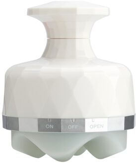 Draagbare Waterdichte Massager Voor Nek Schouder Taille Rug En Benen Multifunctionele Mini Full Body Massager wit