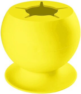 Draagbare Wieden Afval Collector Vinyl Siliconen Zuignap Wieden Tool Kit Huishoudelijke Diy Handwerk Opbergdoos Dorpshipping geel