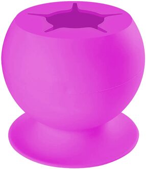 Draagbare Wieden Afval Collector Vinyl Siliconen Zuignap Wieden Tool Kit Huishoudelijke Diy Handwerk Opbergdoos Dorpshipping Paars