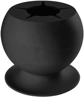 Draagbare Wieden Afval Collector Vinyl Siliconen Zuignap Wieden Tool Kit Huishoudelijke Diy Handwerk Opbergdoos Dorpshipping zwart