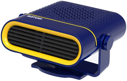 Draagbare Winter Auto Elektrische Kachel 2 In1 Auto Heater Ontdooier 24V Auto Verwarming Elektrische Reizen Voertuig Fan Calefactor Blauw