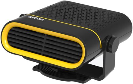 Draagbare Winter Auto Elektrische Kachel 2 In1 Auto Heater Ontdooier 24V Auto Verwarming Elektrische Reizen Voertuig Fan Calefactor zwart
