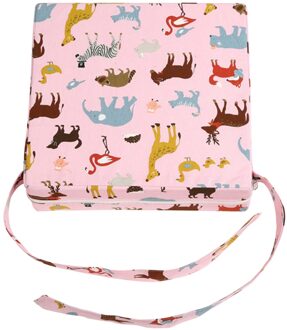 Draagbare Zachte Kids Stoel Toenemende Kussen Kinderstoel Booster Dining Rits Afneembare Demontabel Baby Peuter Met Riem 3