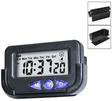 Draagbare Zakformaat Digitale Elektronische Reizen Wekker Automotive Elektronische Stopwatch