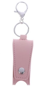Draagbare Zeep Dispensers Case Reizen Fles En Sleutelhanger Houder Hervulbare Lege Flessen Voor Handdesinfecterend Roze