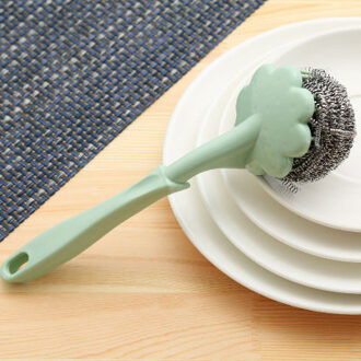 Draagbare Zeepdispenser Scrubber Cleaner Schotel Wand Brush Scrub Refill Wassen Vaatwasser Keuken Schoon Schoonmaakproducten Gereedschap 03zoals de afbeelding