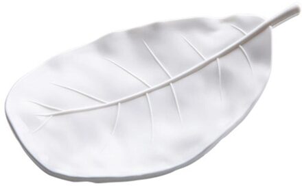 Draagbare Zeephouder Gerecht Badkamer Plastic Aftappen Case Bladvorm Zeester Zeep Stand Box Plaat Lade Badkamer Benodigdheden wit B