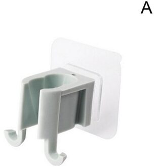Draagbare Zelfklevende Douchekop Plank Douchekop Rack Plastic Geen Punch Douche Sprinkler Houder Badkamer Accessoires blauw