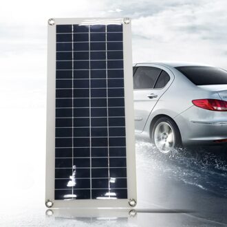 Draagbare Zonnecellen Panel Diy Charger Polykristallijne Batterij Standaard Epoxy Power Lading Met Dubbele Usb Vrouwelijke Poort 5V Uitgang 10W