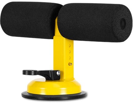 Draagbare Zuig Zitten Bar Push Up Trainer Spier Training Apparatuur Met 4 Verstelbare Hoogten Bruin