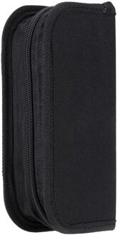 Draagbare Zwart Nylon Zip Horloge Reparatie Tool Kit Tas voor Horloge Case Opener