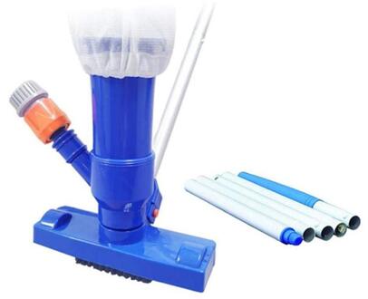 Draagbare Zwembad Vijver Stofzuiger Schoonmaken Tool Zuig Hoofd Vijver Fontein Stofzuiger Borstel Lente Vacuüm US plug