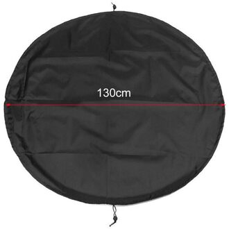 Draagbare Zwemmen Kleding Opbergtas Outdoor Strand Duiken Pak Opbergtas Voor Badpak Kleren Waterdichte Opslag Pouch Black 130cm