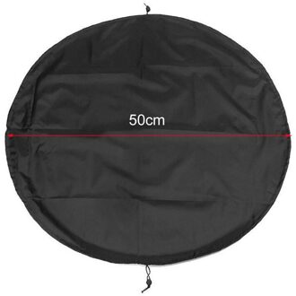 Draagbare Zwemmen Kleding Opbergtas Outdoor Strand Duiken Pak Opbergtas Voor Badpak Kleren Waterdichte Opslag Pouch Black 50cm