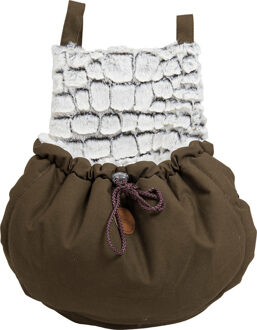 draagtas Kangaroo 42 x 42 cm Bruin