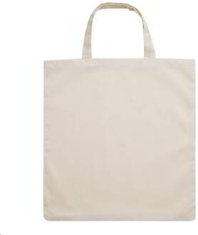 Draagtas Katoen Korte hengsel +