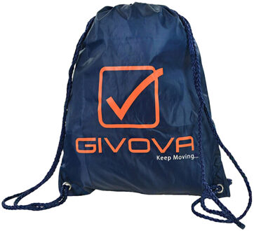 Draagtas met koord - maat One size Blauw