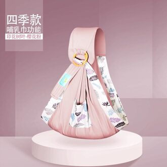 Draagzak Sjaal Verstelbare Voorkant Sling Wrap Zachte Pasgeborenen Kangoeroes Tas Ring Sling Babydrager Gear 6