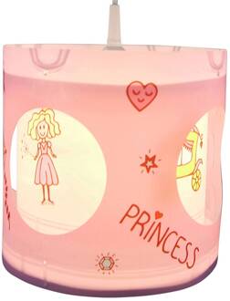 Draai-hanglamp Prinses roze