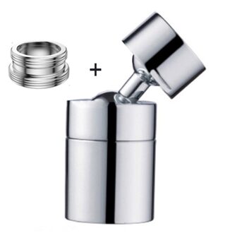 Draaibaar Keukenkraan Beluchter Sproeikop 720 Graden Water Tap Filter Tap Splash Filter Nozzle Filter Voor Keuken Badkamer 24mm