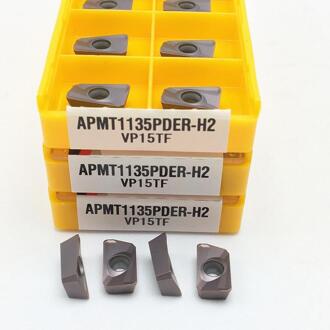 Draaibank Gereedschap APMT1135 M2 VP15TF APMT1135 H2 VP15TF Carbide Insert Cnc Draaibank Gereedschap Frezen Draaien Tool Apmt 1135