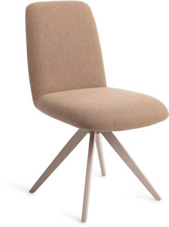 Draaibare Eetkamerstoel 'Taiwa' Turn Beige, kleur Whisper Wheat