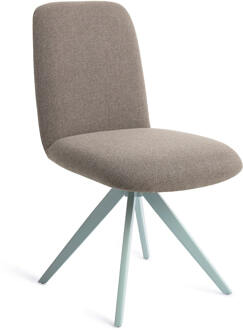 Draaibare Eetkamerstoel 'Taiwa' Turn Mint, kleur Foggy Fusion