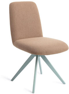 Draaibare Eetkamerstoel 'Taiwa' Turn Mint, kleur Whisper Wheat