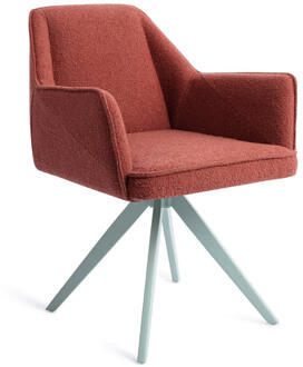 Draaibare Eetkamerstoel 'Tome' Turn Mint, kleur Shabby Saffron