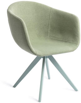 Draaibare Eetkamerstoel 'Yuni' Turn Mint, kleur Jade Emperor