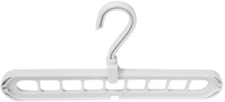 Draaien Anti-Slip Opvouwbare Hanger Draagbare Opknoping Voor Home Nat Droog Kleding LOTE88 wit