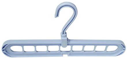 Draaien Anti-Slip Opvouwbare Hanger Draagbare Opknoping Voor Home Nat Droog Kleding PLYED889 Blauw