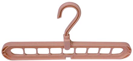 Draaien Anti-Slip Opvouwbare Hanger Draagbare Opknoping Voor Home Nat Droog Kleding PLYED889 Roze