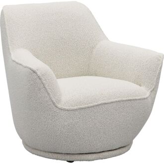 Draaifauteuil Cozy stof Cloud Natural