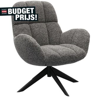 Draaifauteuil Else Antraciet