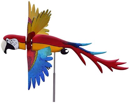 Draaimolen-Asuka Serie Windmolen Whirly Papegaaien Tuin Gazon Decoratie Binnenplaats Farm Yard Animal Decoratieve Stakes Wind Spinners