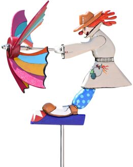 Draaimolen-Asuka Serie Windmolen Whirly Papegaaien Tuin Gazon Windmolen Decoratie Binnenplaats Decoratie Home Decor Wind Spinners F