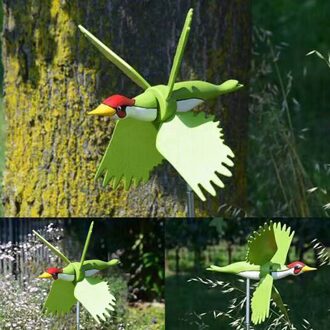Draaimolen-Asuka Serie Windmolen Whirly Papegaaien Tuin Gazon Windmolen Decoratie Binnenplaats Decoratie Home Decor Wind Spinners
